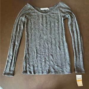 Project Social T Los Angeles Retrograde off shoulder tee small